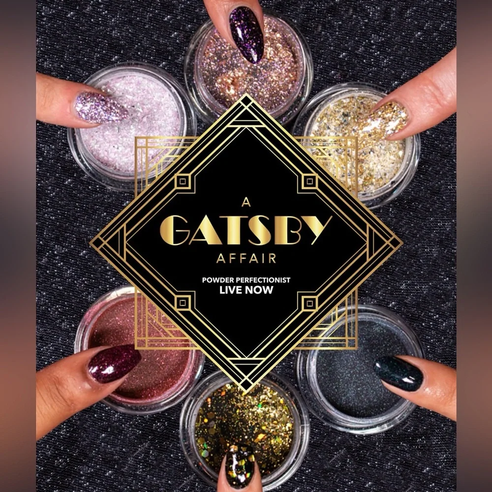 Revel Nail A Gatsby Affair Nail Dip Powder & Lacquer Collection NWT